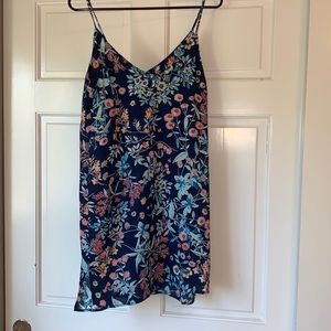 Floral mini dress